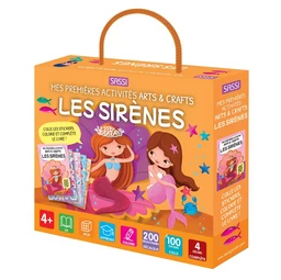 Mes premières activités arts&crafts. Les sirènes