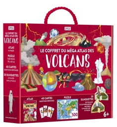 Le coffret du méga atlas des volcans - N.E. 2024