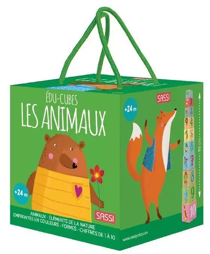 Edu-cubes - Les animaux  - Ester Tome, Matteo Gaule - SASSI