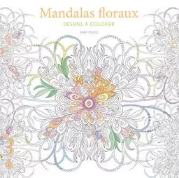 Mandalas floreaux - Dessins à colorier