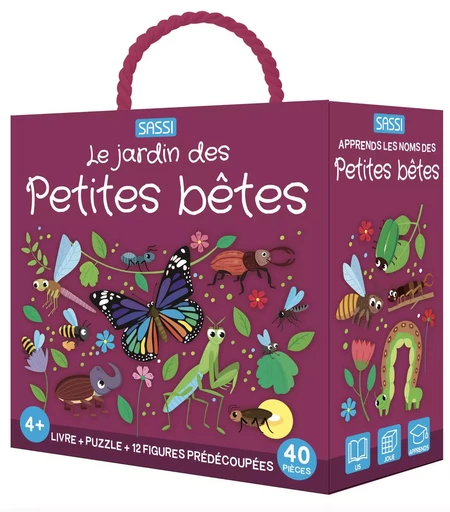 Q-BOX - Le jardin des petites bêtes - VV. AA. - SASSI