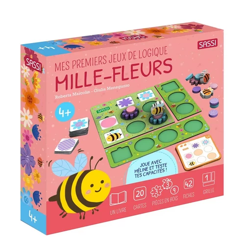 Mes premiers jeux de logique - Mille-fleurs - Roberta Marcolin - SASSI