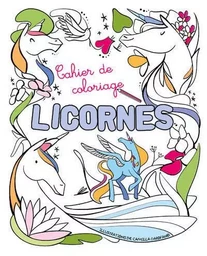 Cahier de coloriage - Licornes