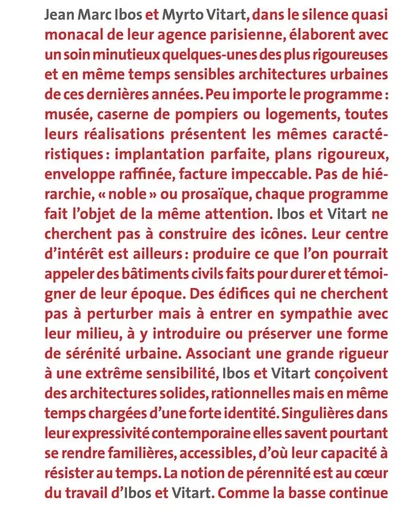 6 + 6, Jean Marc Ibos & Myrto Vitart - [exposition, Paris, Cité de l'architecture & du patrimoine, 22 mai-16 septembre 2019] -  - SILVANA