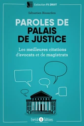 Paroles de palais de justice