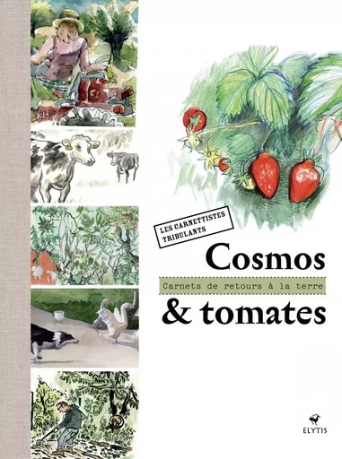 Cosmos et tomates - Carnets de retours à la terre -  LES CARNETTISTES TRIBULANTS - ELYTIS