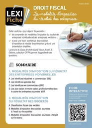 Droit fiscal 