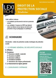 Droit de la protection sociale