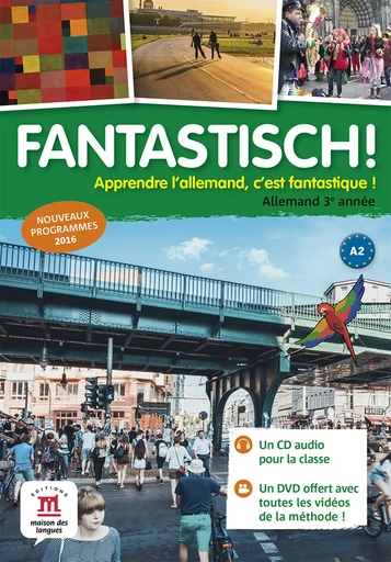 Fantastisch! 3 - CD audio classe + DVD -  Collectif - MAISON LANGUES