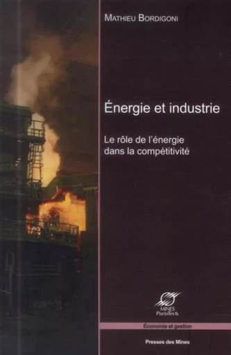 Énergie et industrie - Mathieu Bordigoni - ECOLE DES MINES