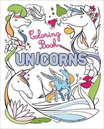 Unicorns Coloring Book /anglais -  GAROFANO CAMILLA - WHITE STAR SRL