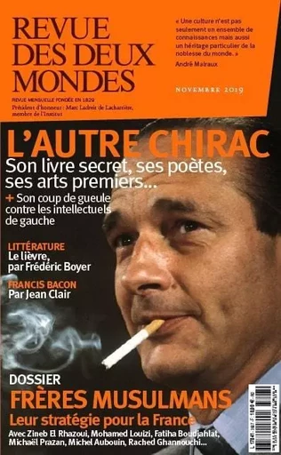 Revue des Deux Mondes Novembre 2019 -  Collectif - REVUE 2 MONDES