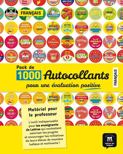 Français - Pack d'autocollants pour l'évaluation -  Collectif - MAISON LANGUES