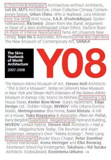 The Skira Yearbook of World Architecture 2008 /anglais -  MOLINARI LUCA - SKIRA