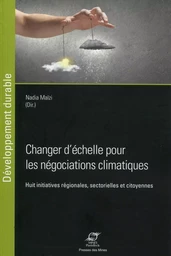 Changer d'échelle pour les négociations climatiques