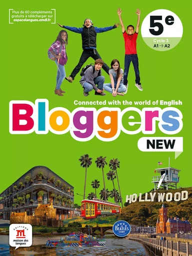 Bloggers NEW 5e - Livre élève -  Collectif - MAISON LANGUES