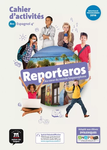 Reporteros 4e - Cahier d'activités -  Collectif - MAISON LANGUES