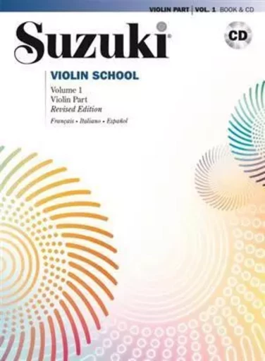 SUZUKI VIOLIN SCHOOL 1 ( ITALIAN/FRENCH/SPANISH ) -  RECUEIL + SUPPORT AUDIO -  SUZUKI (COMPOSER) - VOLONTE