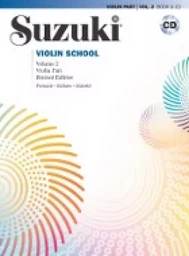 SUZUKI VIOLIN SCHOOL 2 ( ITALIAN/FRENCH/SPANISH ) -  RECUEIL + CD