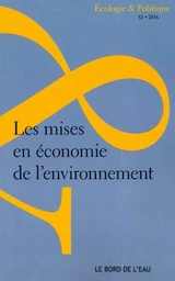 Les Mises en Économie de l'Environnement