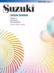 SUZUKI VIOLIN SCHOOL 4 (FRENCH/SPANISH EDITION)