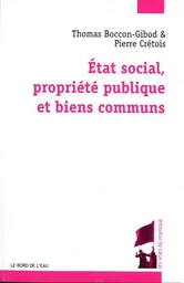 État Social,Propriete Publique,Biens Communs