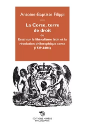 La Corse, terre de droit