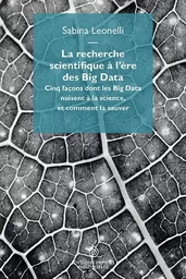 La recherche scientifique à l'ère des Big Data