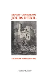 Jours d'Exil. Troisième partie (1854-1855)