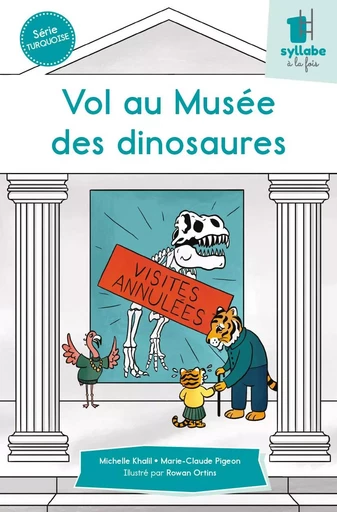 Vol au Musée des dinosaures - MICHELLE/ MARIE CLAUDE KHALIL/PIGEON - CIT'INSPIR