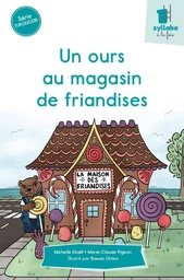 Un ours au magasin de friandises