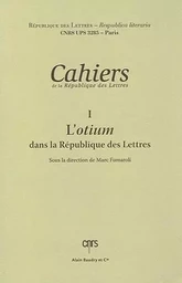 Cahiers de la republique des lettres