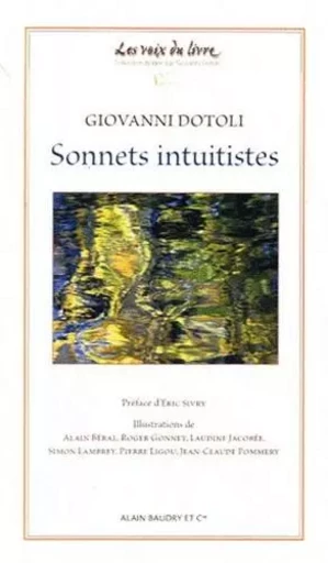 Sonnets intuitistes - Giovanni Dotoli - Alain Baudry