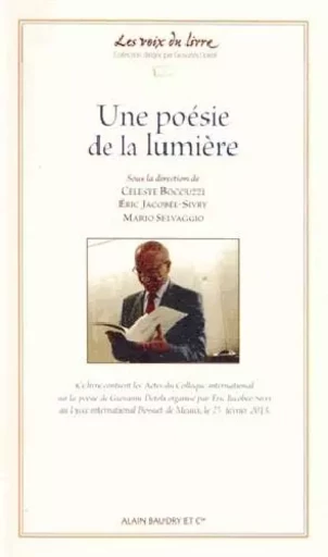 Une poesie de la lumiere - / JACOBEE BOCCUZZI - Alain Baudry