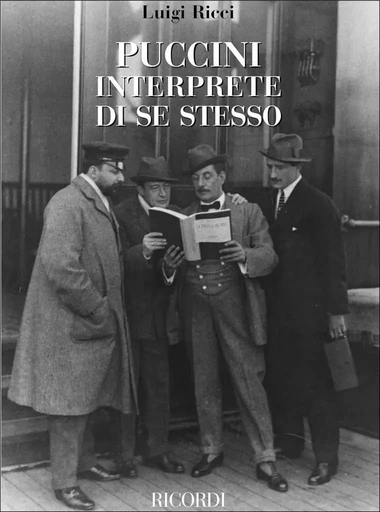 PUCCINI INTERPRETE DI SE STESSO LIVRE SUR LA MUSIQUE -  L. RICCI - RICORDI