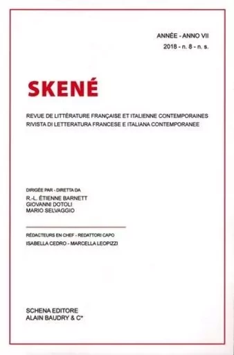 Skené n° 8 -  Collectif - Alain Baudry