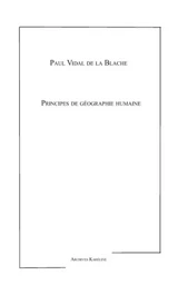 Principes de géographie humaine