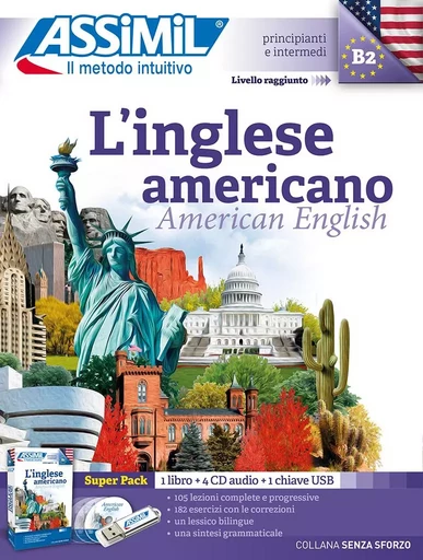 L'inglese americano (superpack) - Dominique Halbout, Muhammad-Hossein Karimi - ASSIMIL