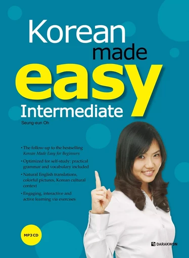 KOREAN MADE EASY : INTERMEDIATE (CD) -  SEUNG-EUN OH - DARAKWON