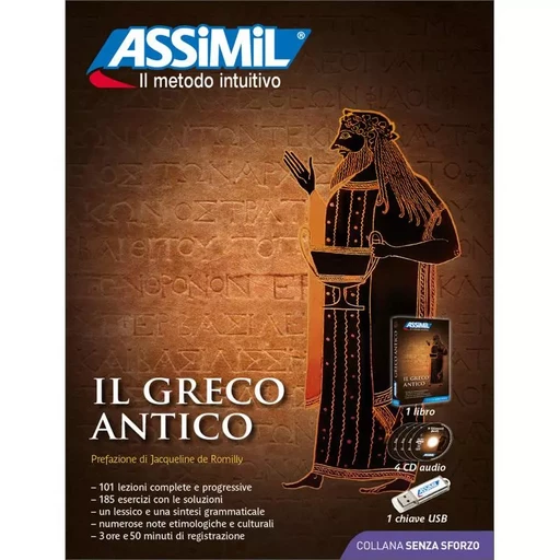 Il greco antico (superpack) - Léa Fabre,  Book Sitter,  Lunedit - ASSIMIL