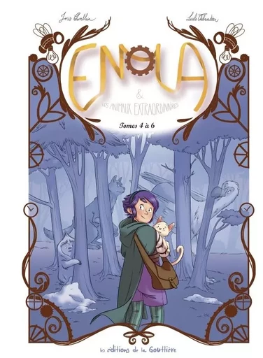 Enola et les animaux extraordinaires - Tomes 4 à 6 / Recueil -  - EDITIONS LA GOUTTIERE