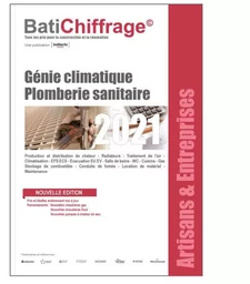 Base de prix BTP - Artisans et Entreprises - Génie climatique - Plomberie - Sanitaire