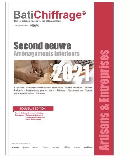 Base de prix BTP - Artisans et Entreprises - Second oeuvre - Aménagements intérieurs -  BatiChiffrage - CAP INFO PRO