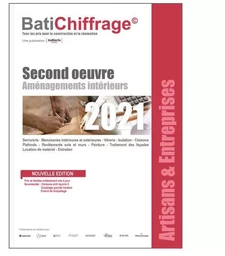 Base de prix BTP - Artisans et Entreprises - Second oeuvre - Aménagements intérieurs