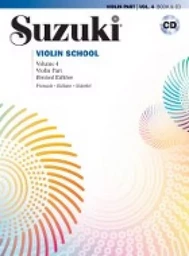 SUZUKI VIOLIN SCHOOL 4 ( ITALIAN/FRENCH/SPANISH ) -  RECUEIL + CD