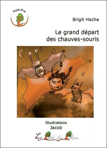 Le grand départ des chauves-souris - Brigit Hache - PRE DU PLAIN