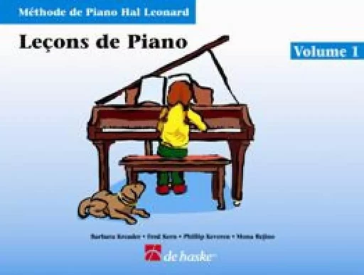 LECONS DE PIANO, VOLUME 1 METHODE DE PIANO HAL LEONARD - PIANO -  RECUEIL -  DIVERS AUTEURS - HAL LEONARD