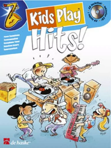 MICHIEL OLDENKAMP :  KIDS PLAY HITS! SAXOPHONE TENOR -  MICHIEL OLDENKAMP - HASKE