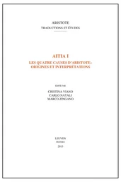 AITIA I LES QUATRE CAUSES D ARISTOTE ORIGINES ET INTERPRETATIONS