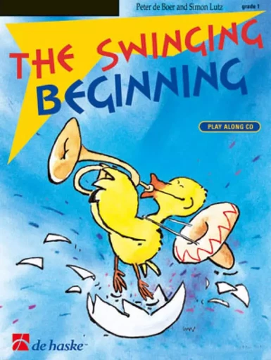 THE SWINGING BEGINNING SAXOPHONE ALTO / BARYTON +CD -  PETER DE BOER_SIMON - HASKE